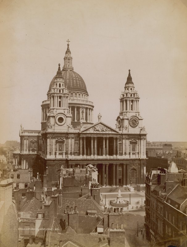 Katedrála St Pauls, Londýn, počátek 20. století od English Photographer