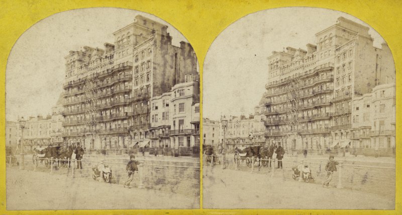 Stereoskopický snímek hotelu Grand od English Photographer
