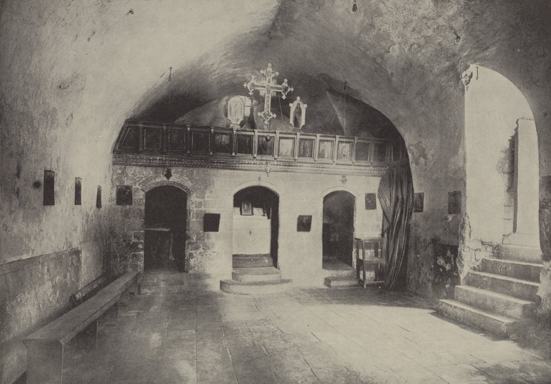 Kristova synagoga v Nazaretu, kde Kristus kázal své první kázání od English Photographer