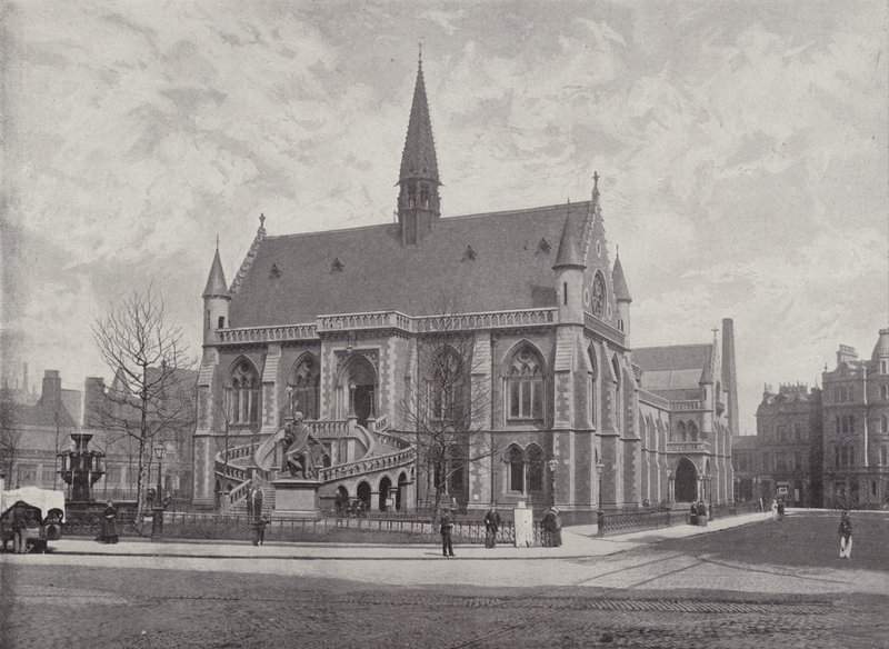 Albert Institute, Dundee od English Photographer