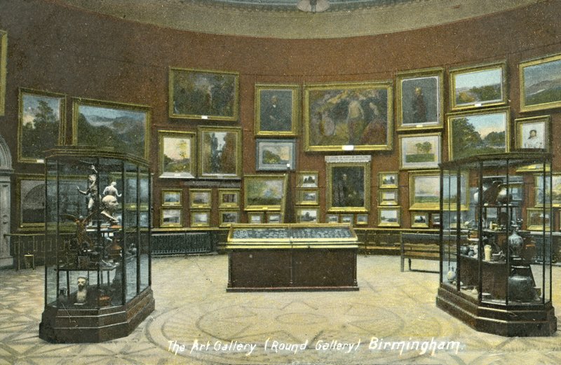 The Art Gallery, Birmingham (barevná fotografie) od English Photographer
