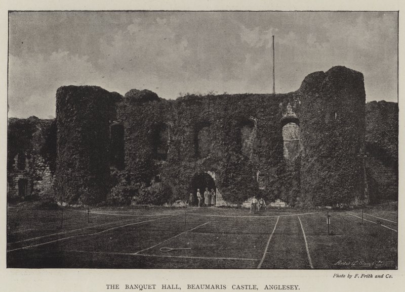 Hodovní síň, hrad Beaumaris, Anglesey od English Photographer