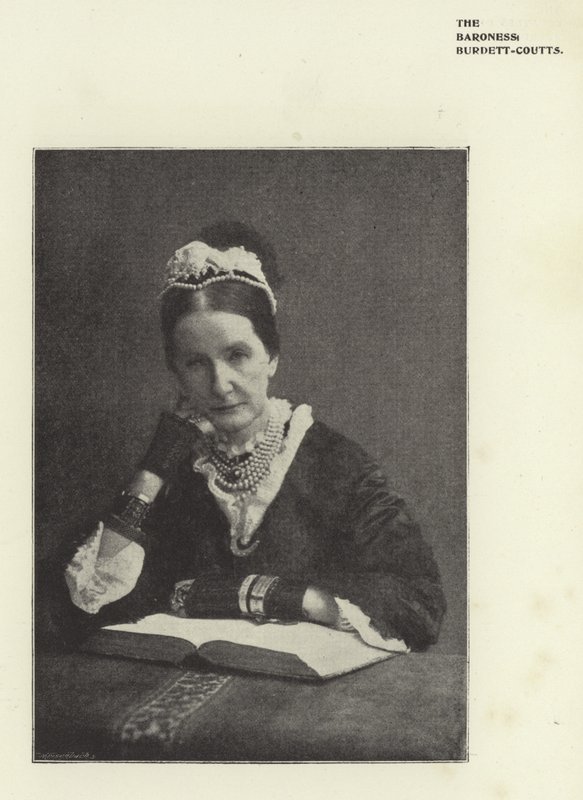 Baronka Burdett-Coutts od English Photographer