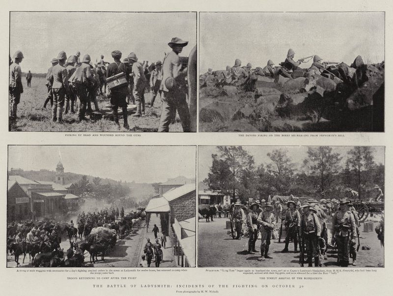 Bitva u Ladysmith, Incidenty bojů 30. října od English Photographer