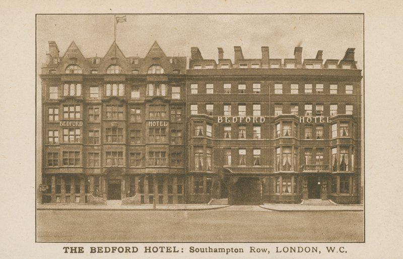 Bedford Hotel, Southampton Row, Londýn od English Photographer