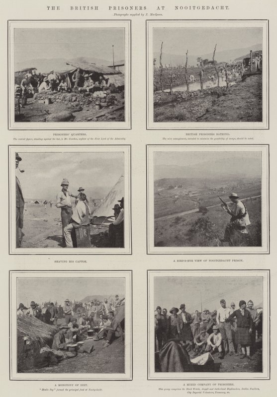 Britští zajatci v Nooitgedacht od English Photographer