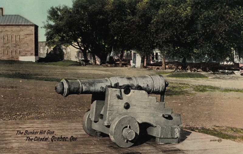 The Bunker Hill Gun, The Citadela, Quebec (foto) od English Photographer