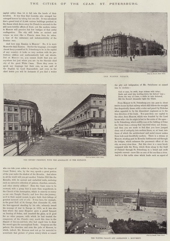 Carská města, Petrohrad od English Photographer