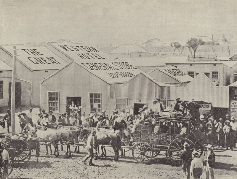 Coach Office, Bayley Street, Coolgardie, WA od English Photographer