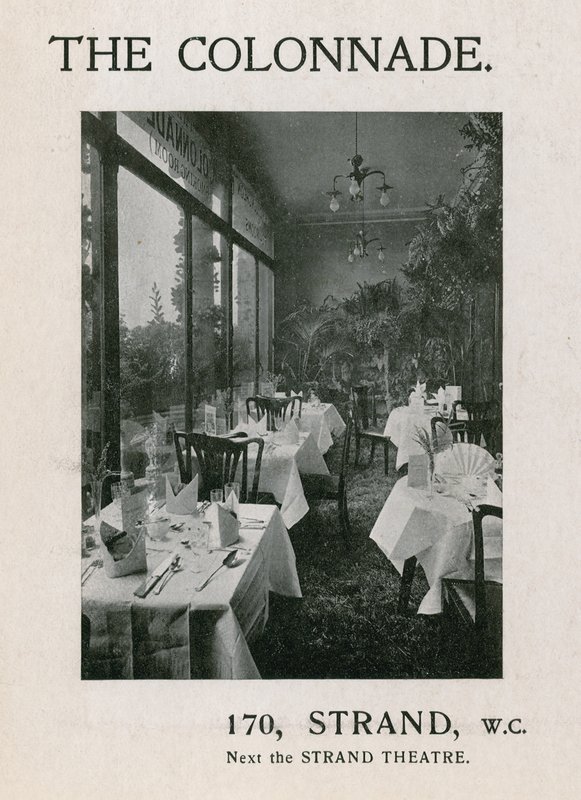 The Colonnade, 170 Strand od English Photographer