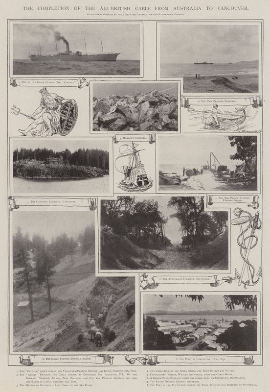 Dokončení celobritského kabelu z Austrálie do Vancouveru od English Photographer