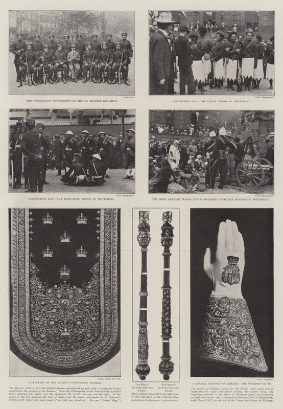 Korunovace Edwarda VII od English Photographer