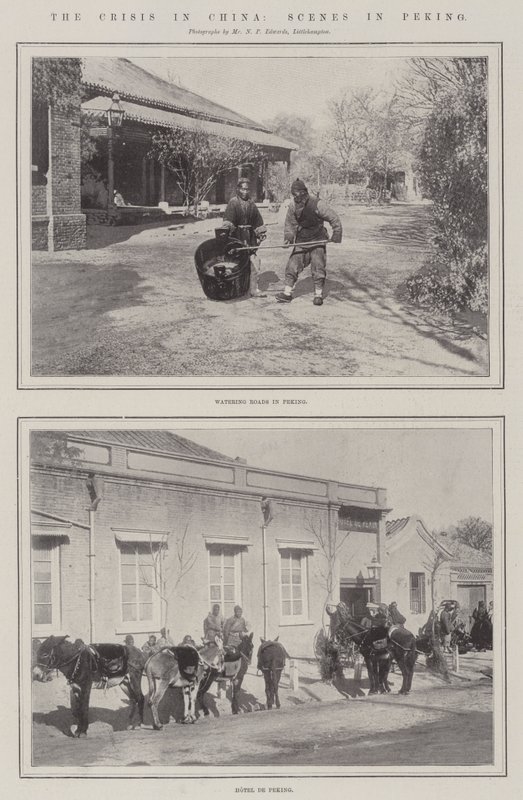 Krize v Číně, scény v Pekingu od English Photographer