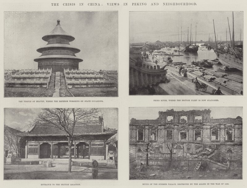 Krize v Číně, pohledy v Pekingu a sousedství od English Photographer