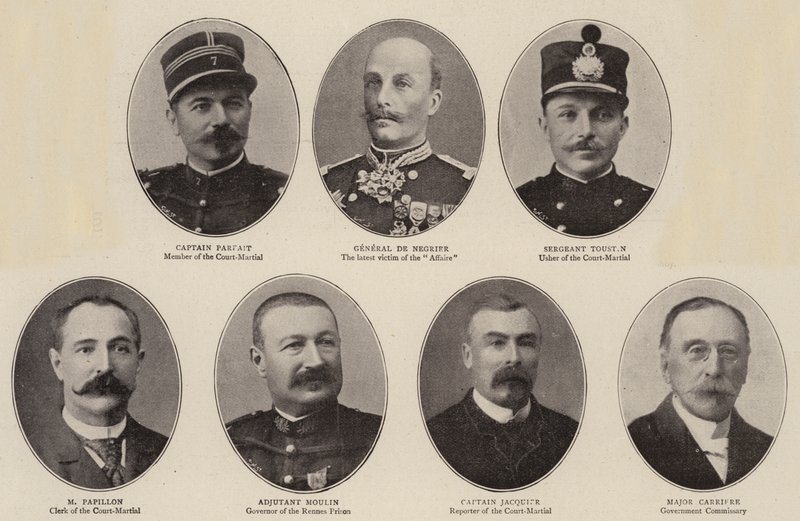 Dreyfusův válečný soud od English Photographer