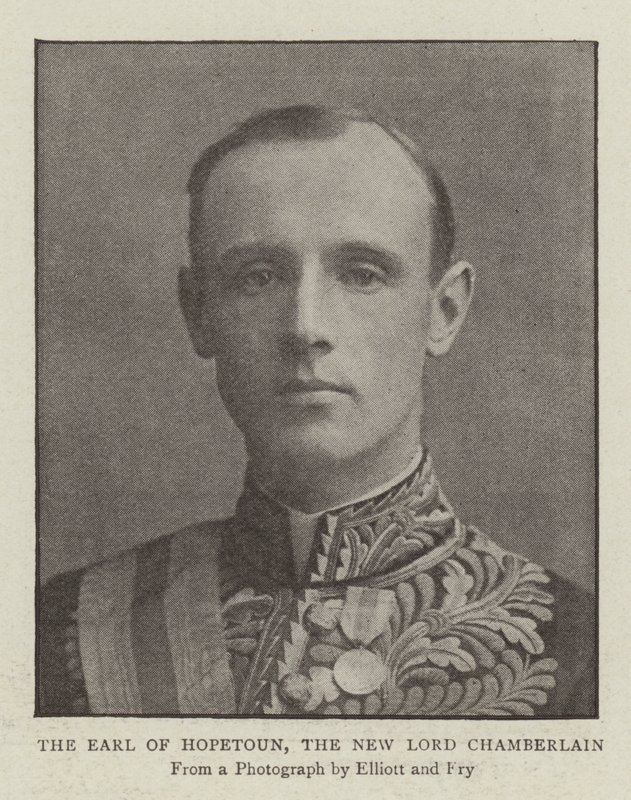 Hrabě z Hopetounu, nový lord Chamberlain od English Photographer