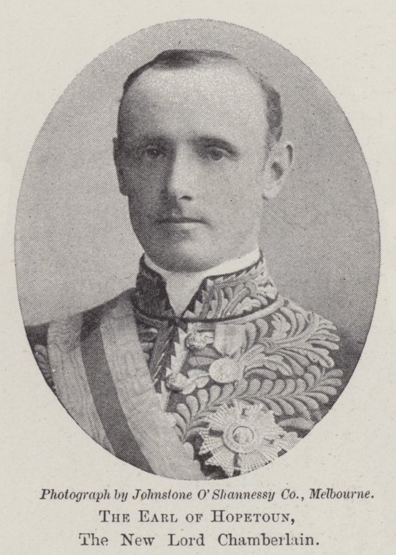 Hrabě z Hopetounu, nový lord Chamberlain od English Photographer