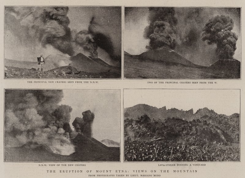 Erupce sopky Etna, výhledy na horu od English Photographer