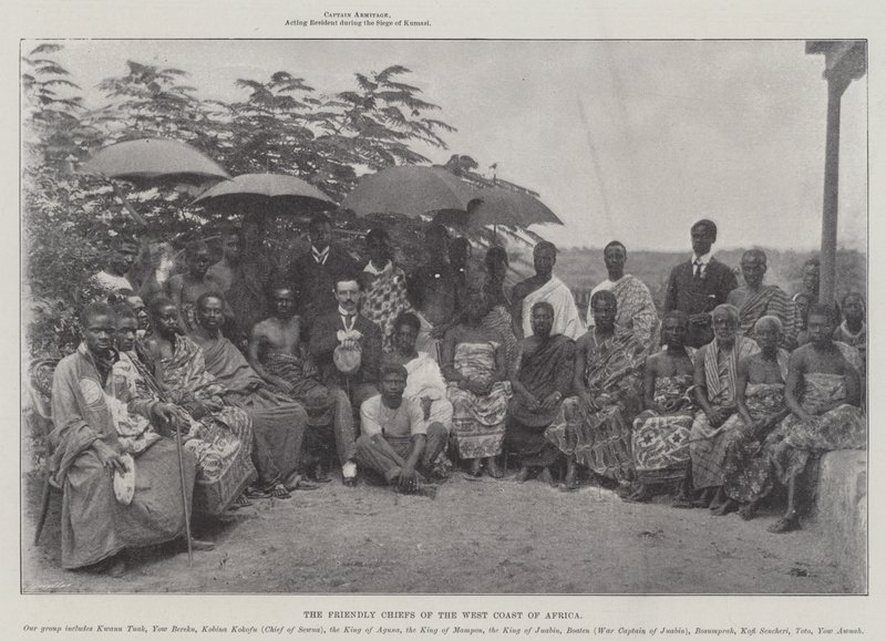 Přátelští náčelníci západního pobřeží Afriky od English Photographer