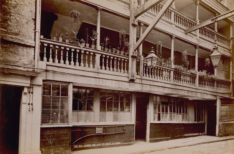 The George, Southwark od English Photographer