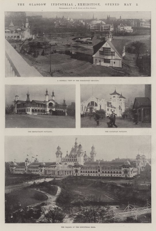 Glasgow Industrial Exhibition, zahájena 2. května od English Photographer