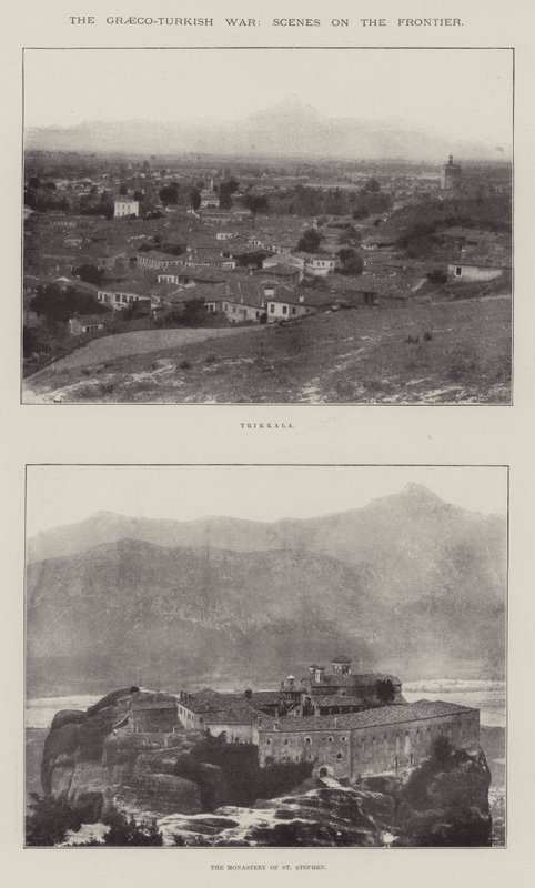 Řecko-turecká válka, scény na hranici od English Photographer