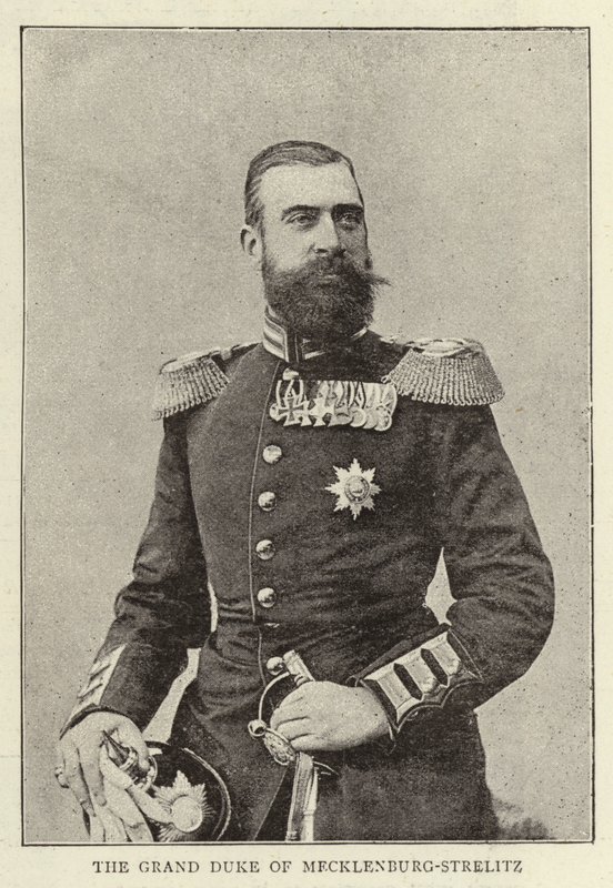 velkovévoda z Mecklenburg-Strelitz od English Photographer