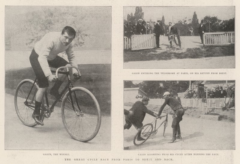 Velký cyklistický závod z Paříže do Brestu a zpět od English Photographer