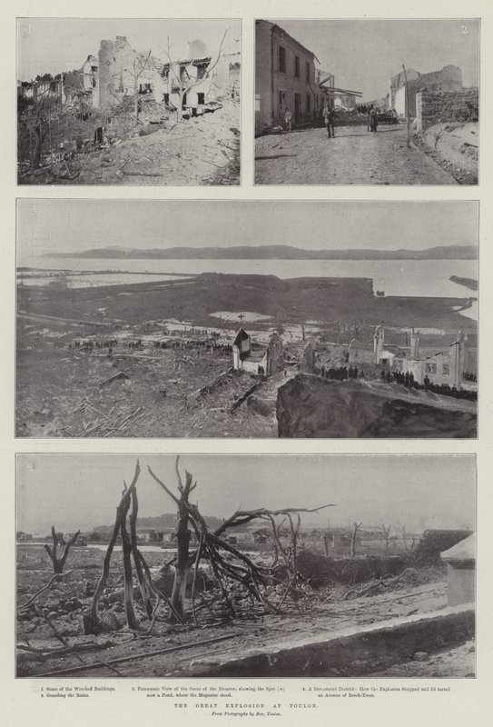 Velká exploze v Toulonu od English Photographer
