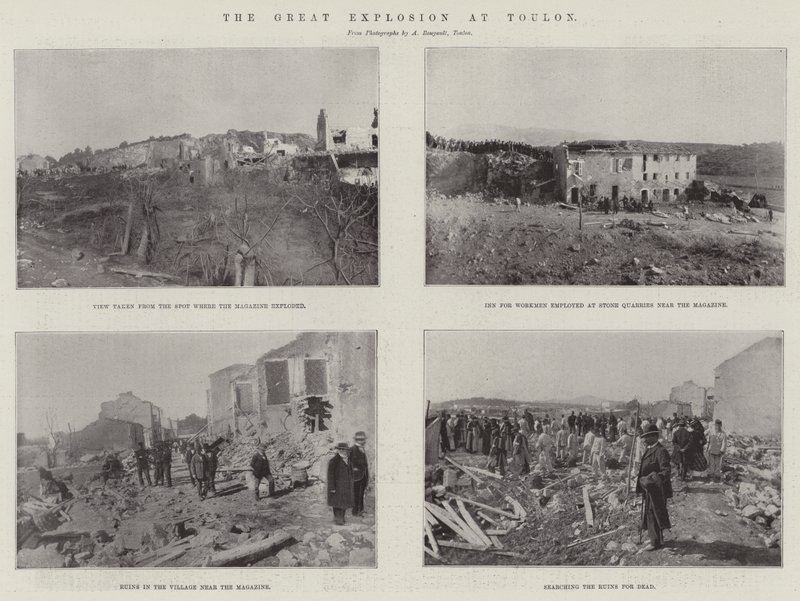 Velká exploze v Toulonu od English Photographer