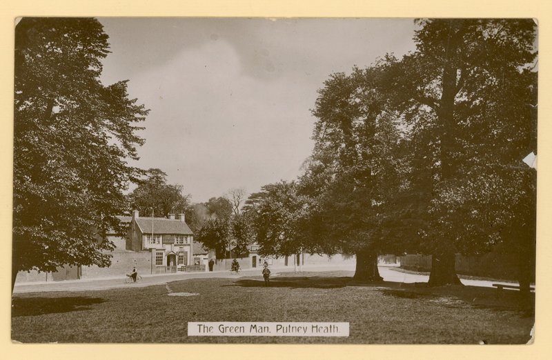 Zelený muž, Putney Heath, Londýn od English Photographer