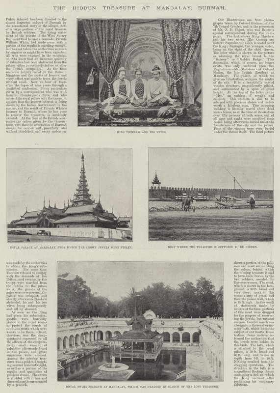Skrytý poklad v Mandalay, Barma od English Photographer