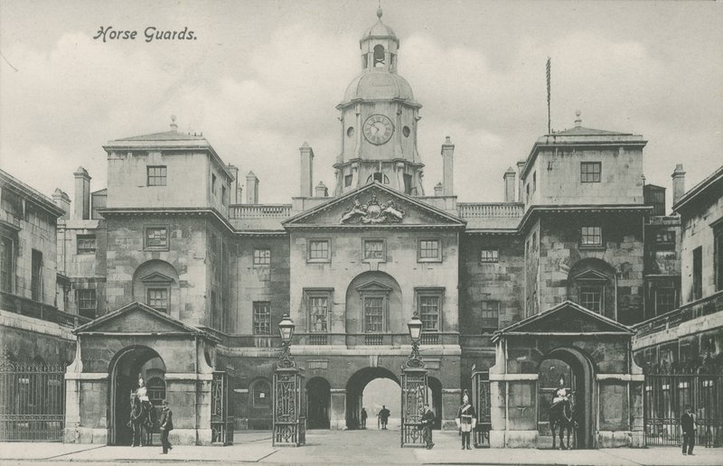Horse Guards, Londýn od English Photographer