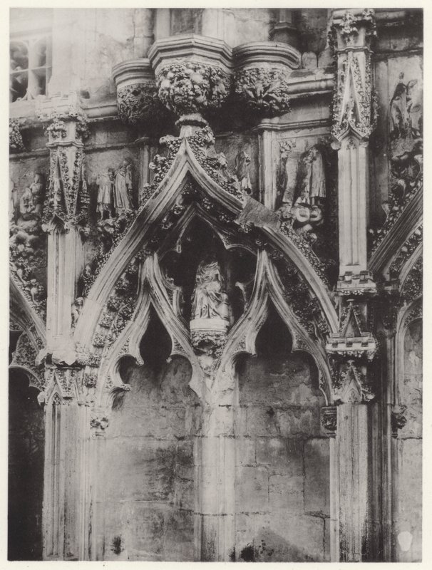 Lady Chapel, katedrála Ely: North Side, XVI. (č/b foto) od English Photographer