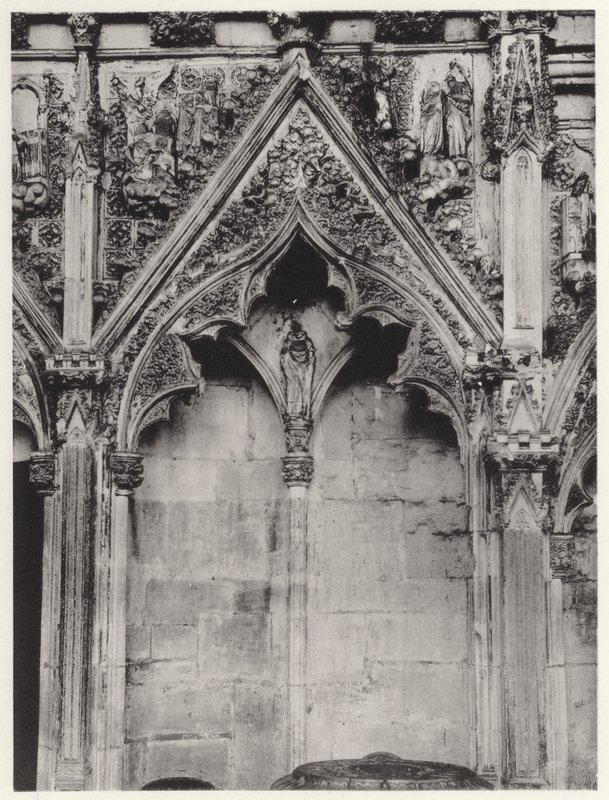 Lady Chapel, katedrála Ely: South Side, III (č/b foto) od English Photographer