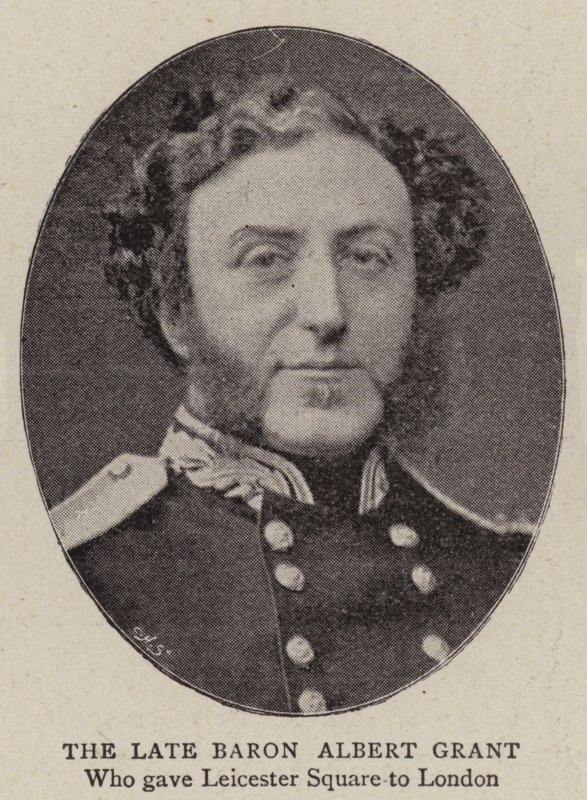 Zesnulý baron Albert Grant od English Photographer
