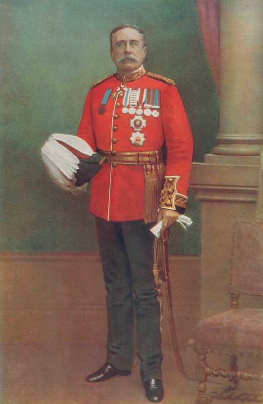 Zesnulý generál Sir W. S. A. Lockhart. Vrchní velitel v Indii od English Photographer