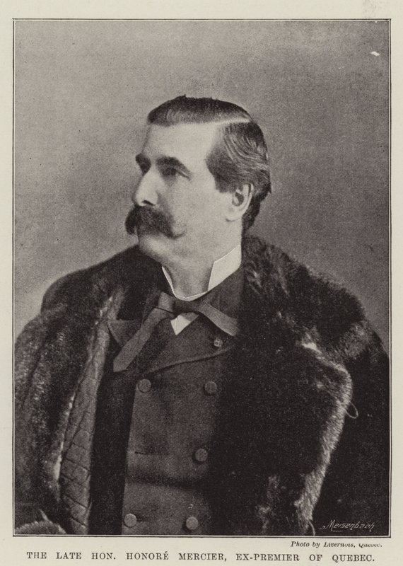 Zesnulý ctihodný Honore Mercier, ex-premiér Quebecu od English Photographer