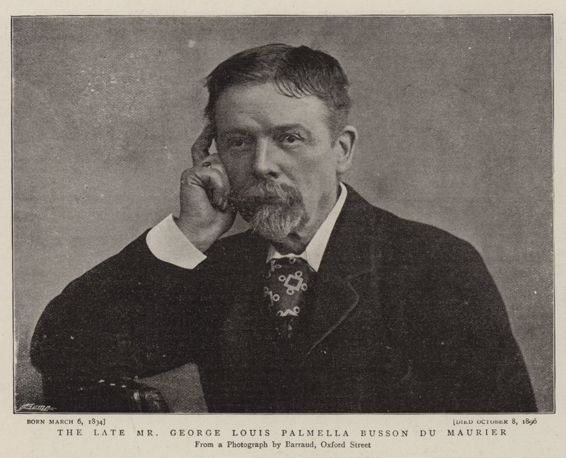 Zesnulý pan George Louis Palmella Busson Du Maurier od English Photographer