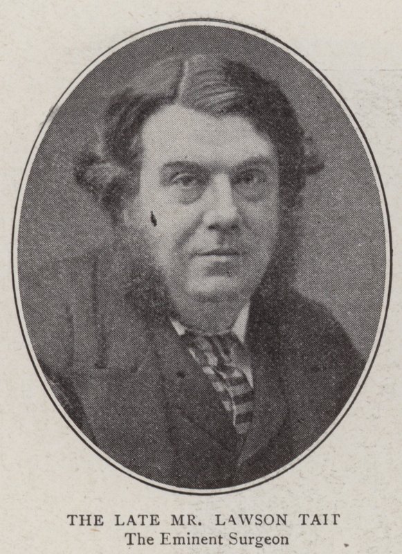 Zesnulý pan Lawson Tait od English Photographer