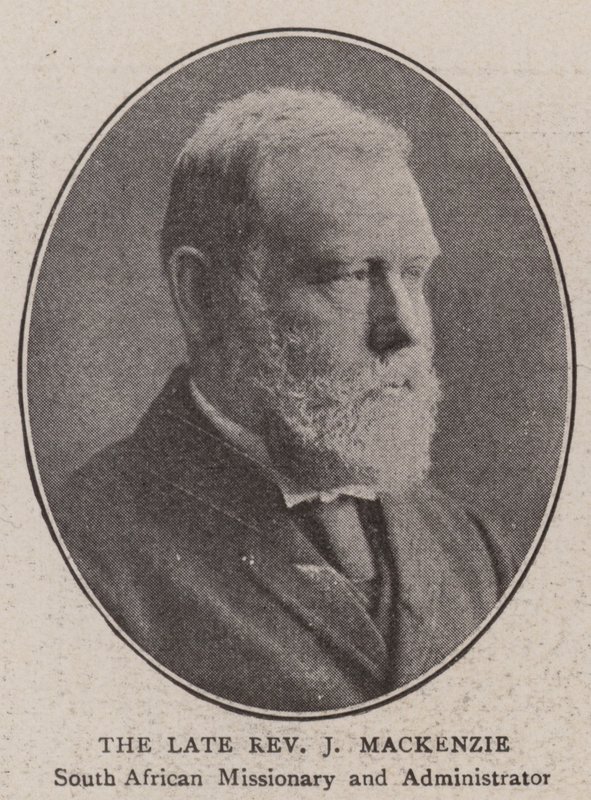 Zesnulý reverend J Mackenzie od English Photographer