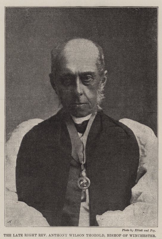 Pravý zesnulý reverend Anthony Wilson Thorold, biskup z Winchesteru od English Photographer