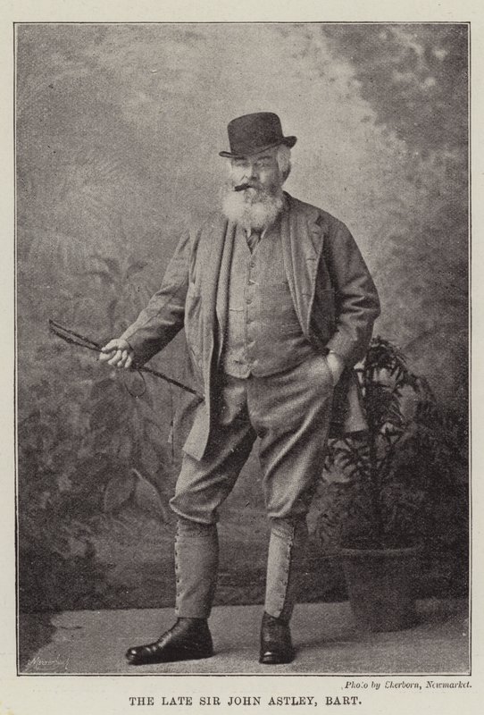 Zesnulý sir John Astley, Baronet od English Photographer