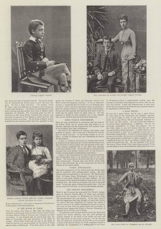 Život vévody z Clarence od English Photographer