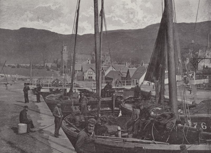 Zámky, Fort Augustus od English Photographer