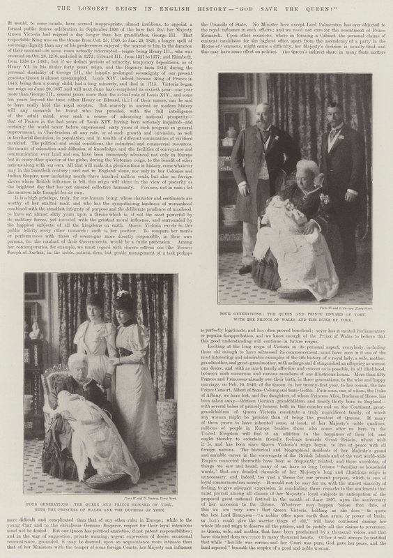 Nejdelší vláda v anglické historii, Bůh ochraňuj královnu! od English Photographer