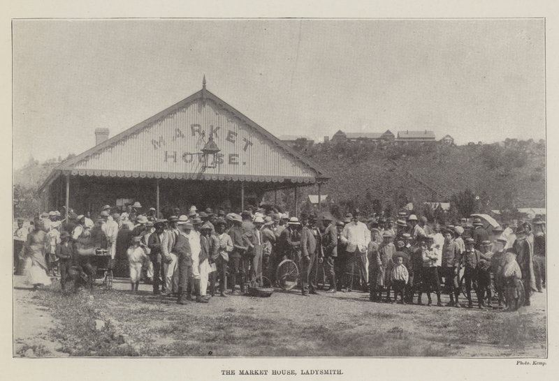 The Market House, Ladysmith od English Photographer