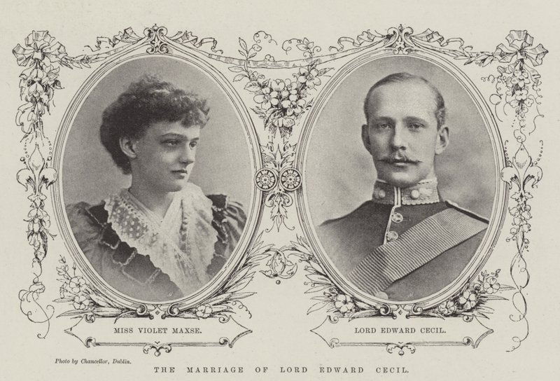 Manželství lorda Edwarda Cecila od English Photographer