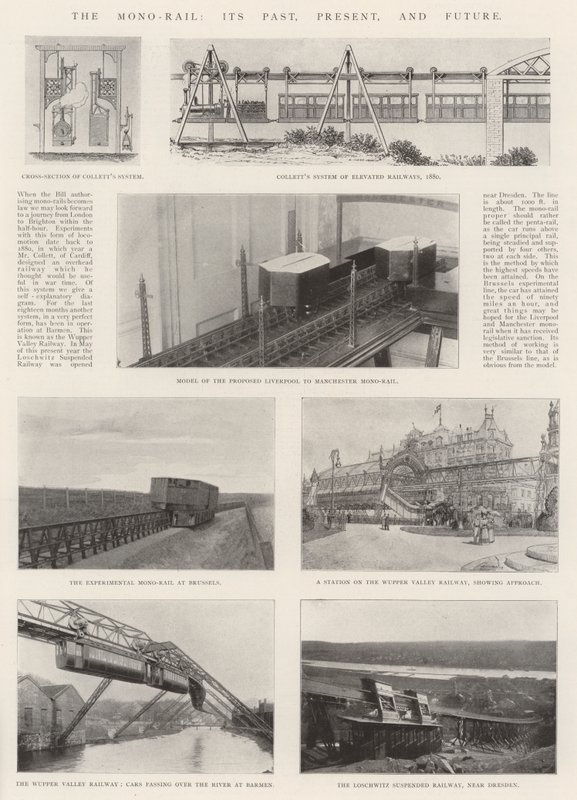 Mono-Rail, jeho minulost, současnost a budoucnost od English Photographer