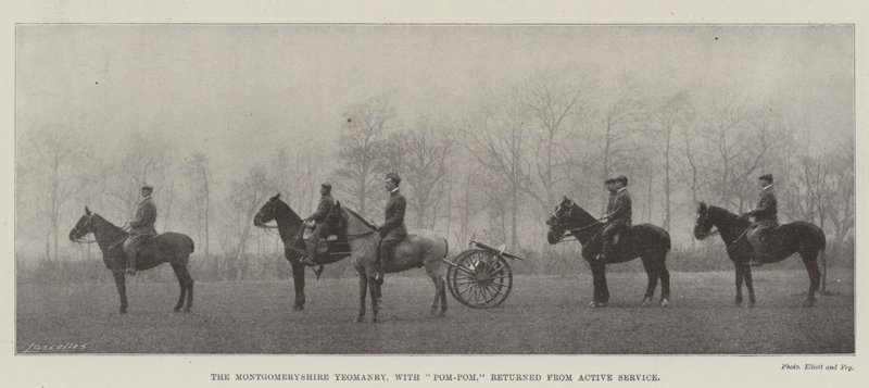 Montgomeryshire Yeomanry s Pom-Pom se vrátili z aktivní služby od English Photographer